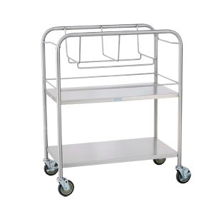 Blickman Industries Blickman Coleman Bassinet & Accessories  Bassinet 31"W x 38 1/2"H x 17 3/4"D, (2) Shelves