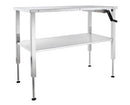 Blickman Industries Blickman Instrument Tables  Hydraulic Instrument Table 60"W x (30 - 42)"H x 30