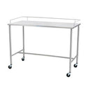 TABLE INSTRUMENT 30W GUARDRAIL3IN CASTER W/BRAKE (DROP)