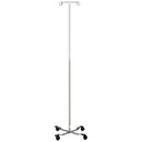 Blickman Industries Blickman Iv Stands  I V Stand, Economy, 2 Hook, Twist Lock, 4 Leg, Pai