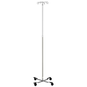 Blickman Industries Blickman Iv Stands  I V Stand, Economy, 4 Hook, Secure Grip Hooks, Wal