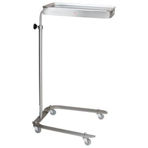 Blickman Industries Blickman Mayo Stands  Stanford Mayo Stand, 12 5/8" x 19 1/8" Tray