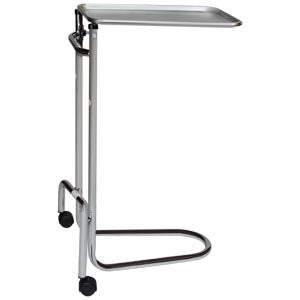 Blickman Industries Blickman Mayo Stands  Mayo Stand, Double Post Chrome