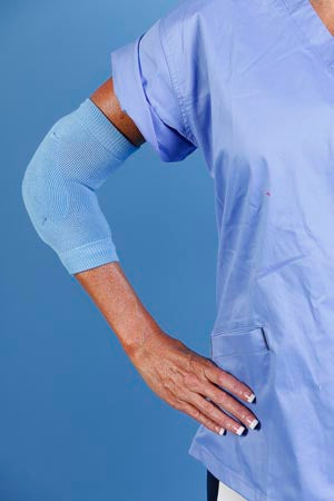 Medi-Tech International Corp Medi-Tech International Medi-Elbow & Heel Safeguard  Safeguard, Blue, Medium, 12pr/cs