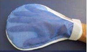 Medi-Tech International Corp Medi-Tech International Protective Mitts  Adult Mitts, Soft Hand Guard Mitt, Blue Mesh Back