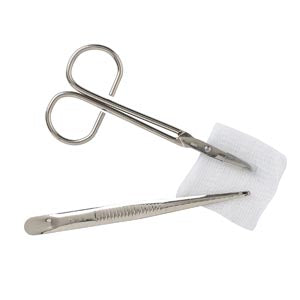 Medical Action Industries Medical Action Gent-L-Kare Sterile Suture Removal Kits  Includes: WF Littauer Scissors, Metal Forceps, 2"
