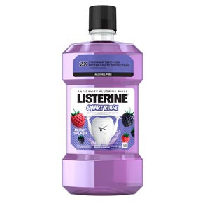 Johnson & Johnson Oral Health Products J&J Listerine Smart Rinse  Rinse, Berry Splash Flavor, 500mL, 6/cs