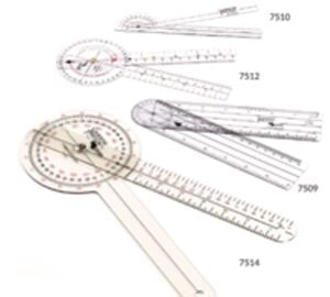 Hygenic/Performance Health Jamar Goniometer  Economy Plastic Goniometer, 12.5"