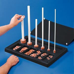 Hygenic/Performance Health Rolyan Ring Tree  Vertical Ring Tree