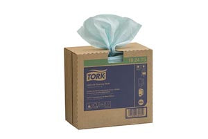 Essity Professional Hygiene North America, Llc Essity Tork Cleaning Cloth  Cleaning Cloth, Low-Lint, Pop-Up Box, 1-Ply, Turqu