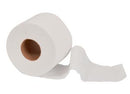 TISSUE BATH ROLL UNIV WHT 2PLY616SHT/RL 48RL/CS