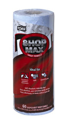 WIPER SHOPMAX ROLL ADV BLU60SHT/RL 30RL/CS