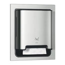 DISPENSER TOWEL IN-WALL RECESSUNIV METAL/PLASTIC SS