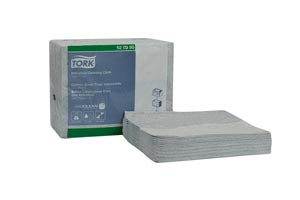 Essity Professional Hygiene North America, Llc Essity Tork Cleaning Cloth  Industrial Cleaning Cloth, Gray, 1-Ply, W8, 15.2"