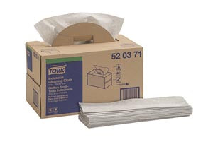 Essity Professional Hygiene North America, Llc Essity Tork Cleaning Cloth  Industrial Cleaning Cloth, Handy Box, Premium, Gra