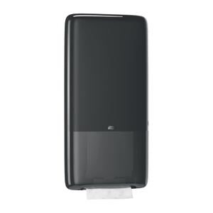 DISPENSER TOWEL UNIV PLASTICBLK