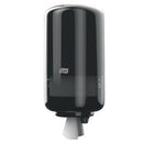 DISPENSER HAND TOWEL CENTERMINI UNIV BLK PLASTIC