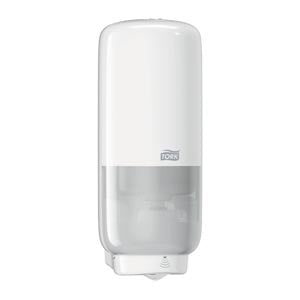 DISPENSER AUTO FOAM UNIV WHTPLASTIC