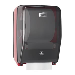 DISPENSER WASHSTATION UNIVSMOKE/RED PLASTIC
