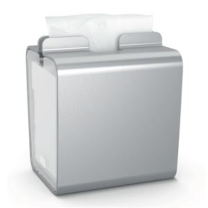 Essity Professional Hygiene North America, Llc Essity Tork Xpressnap® Dispenser  Napkin-Dispenser-Aluminum-Metal-8.2-H-x-7.1-W-x-5.