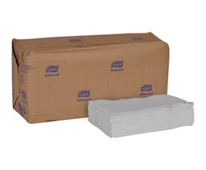 NAPKIN DISPENSER MASTERFOLDMINI ADV WHT 500/PK 12PK/CS