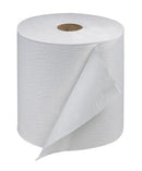 TOWEL HAND ROLL UNIV WHT 1PLY1000FT 6RL/CS