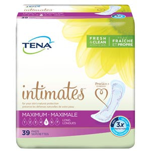 Essity Health & Medical Solutions Essity Hms Tena Sensitive Care(Tm/Mc) Pads & Liners  Pads, Extra Coverage, Maximum, 15" Length, 39/pk,