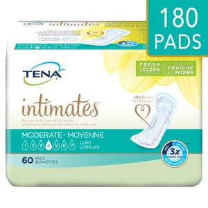 Essity Health & Medical Solutions Essity Hms Tena Sensitive Care(Tm/Mc) Pads & Liners  Pads, Extra Coverage, Moderate, 12" Length, 60/pk,