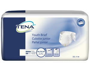 Essity Health & Medical Solutions Essity Hms Tena Proskin Plus Brief  Brief, X-Small, 17" - 19" Hip Size, White, 30/pk,