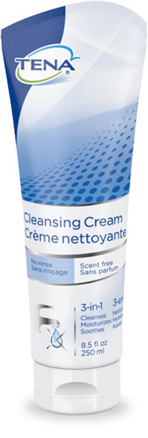 Essity Health & Medical Solutions Essity Hms Tena Cleansing Cream  Cream, Scent-Free, 8.5 fl oz Tube, 10/cs