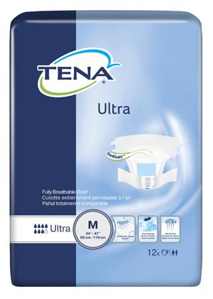 Essity Health & Medical Solutions Essity Hms Tena Ultra Brief  Ultra Briefs, Convenience Pack, Medium, 34" - 47"