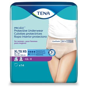 Essity Health & Medical Solutions Essity Hms Tena Proskin Underwear  Underwear, Women, X-Large, 55" - 66" Hip Size, Nud