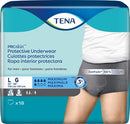 UNDERWEAR MEN LG GREY 18/PK4PK/CS
