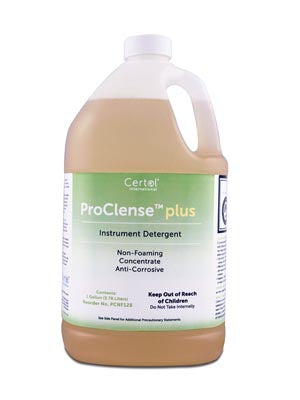 Microcare, Llc Certol Proclense Plus  Instrument Detergent, 1 Gallon Bottle, 1 oz Pump,
