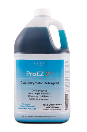Microcare, Llc Certol Proez 2 Dual Enzymatic Instrument Detergent  Detergent Concentrate, 1 Gallon, 4/cs (48 cs/plt)