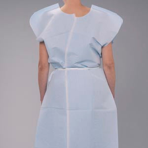 Tidi Tissue Poly Tissue Patient Gown