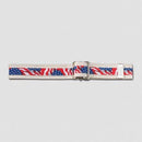 TBD-BELT GAIT 54IN W/NICKEL BUCKLEUSA FLAG