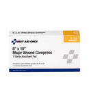 MAJOR WOUND COMPRESS 8INX10IN1/BX (DROP)