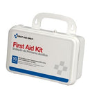 FIRST AID KT 10 PERSON PLASTICCS CUSTOM LOGO 48/CS (DROP)