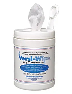 TOWELETTES VERSI WIPE DRY6INX6.75IN 160/CAN 12CAN/CS