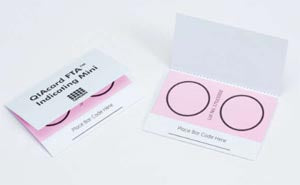 Qiagen Fta Nucleic Acid Collection  Indicating FTA Mini Card, 125µl Sample Area, 250µl