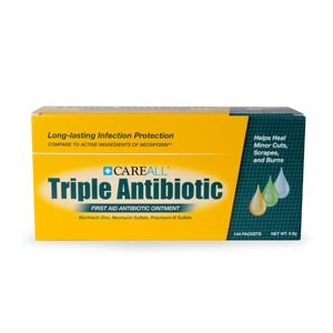 OINTMENT ANTIBIOTIC TRIPLE .9GPACKET 144/BX 12BX/CS