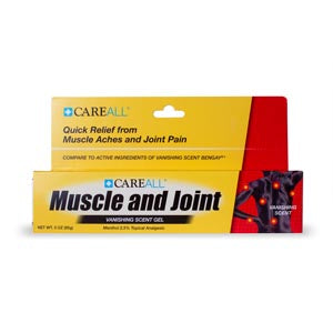 MUSCLE/JOINT SCENT GEL 3 OZ72/CS (US SALE ONLY)