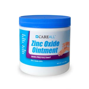 New World Imports Careall Zinc Oxide Cream  Ointment, 15 oz Jar, 12/cs