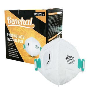 Medivena Benehal N95 Surgical Respirator  Foldable-Design w/ Valve, 10/bx, 20bx/cs
