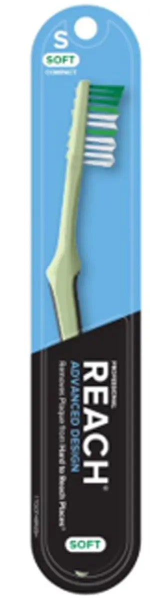TOOTHBRUSH REACH PERFORMANCE COMPACT SOFT 6/BG 12BG/CS