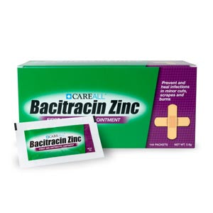 New World Imports Careall® Bacitracin Ointment  Ointment-0.9g-144-bx-12-bx-cs