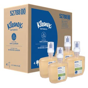 Kimberly-Clark Professional Kimberly-Clark Kleenex Foam Skin Cleanser  Kleenex Botanics Luxury Foam Skin Cleanser, Clear,