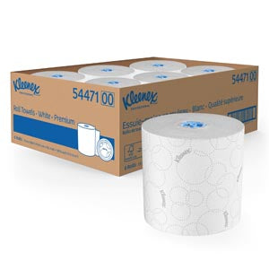 Kimberly-Clark Professional Kimberly-Clark Hard Roll Towels  Kleenex Hard Roll Paper Towels, with Elevated Klee