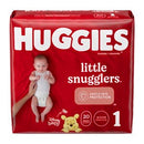 Kimberly-Clark Consumer Kimberly-Clark Huggies Little Snugglers Diapers  Little Snugglers, Size 1, 20/pk, 12 pk/cs